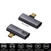 2 v 1 Type C OTG adaptér USB C samec na USB-C samici USB 3.2 rozbočovač 100W PD rychlé nabíjení pro notebook tablet