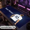 Custom Text Big Mousepad, Extended Desk Pad For Laptop Work GameHarry Kane