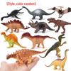 17cm Squeeze-Proof Soft Rubber Dinosaur Toy - Realistic Model for Kids