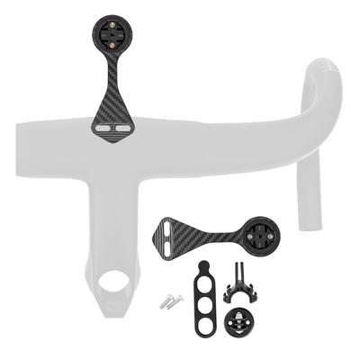 Fietscomputer Mount Out Front Mount Koolstofvezel Fiets Snelheidsmeter Beugel voor Mountainbike Road