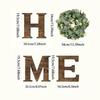 Wooden Letters Wall Sign With Artificial Eucalyptus Wreath Hanging Farmhouse Wall Decor For Kitchen Entryway Housewarming