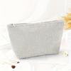 1 Piece Of Corduroy Large Capacity Makeup Bag, Portable Travel Grooming And Storage Bag, A Must-Have For Retro Style Business Trips