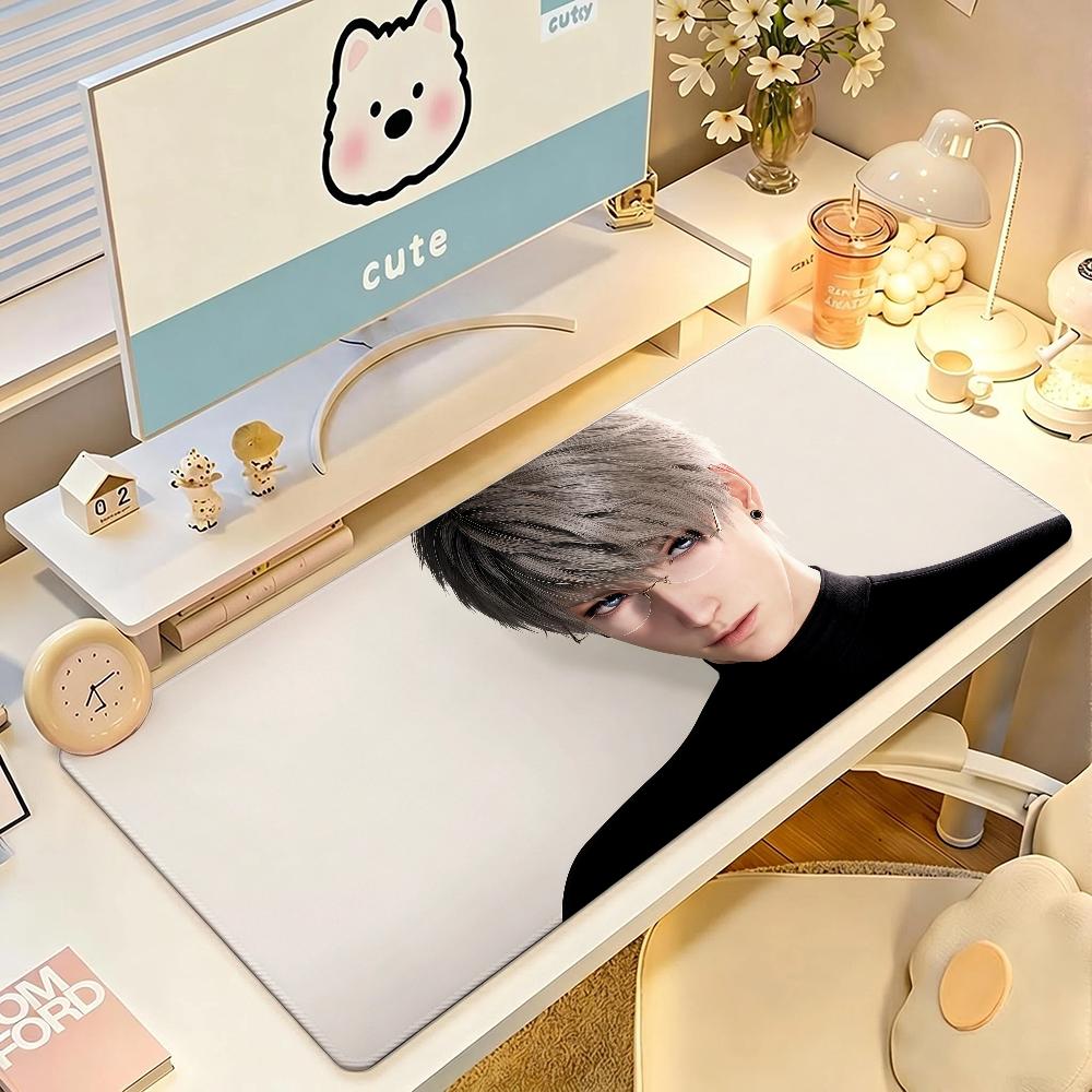 Game Love and Deepspace Xavier Mouse Pad Square Office Gaming Desk Mat Waterproof Non-Slip Rubber Decorative