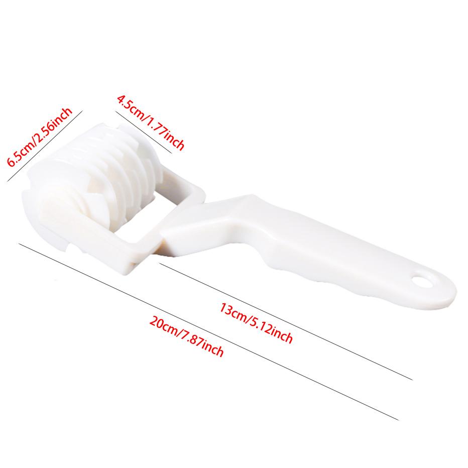 Plastic Dough Lattice Roller Cutter Pull Net Wheel Knife DIYPizza Pastry  Pie Craft Making Tool Baking Accessories Kitchen