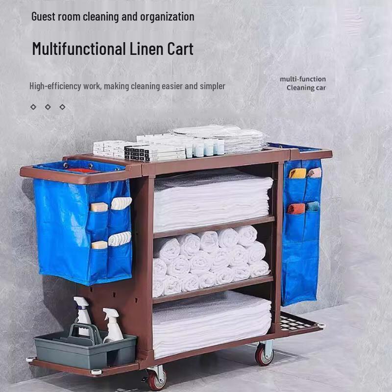 Industrial Janitor & Linen Cart