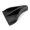 8Pcs Auto Car Shark Fin Spoiler Wing Decoration Antenna ABS Carbon Fiber Style