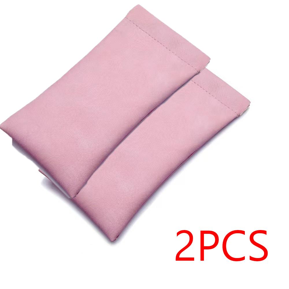 1/4pcs Glasses Home Storage Glasses Bag Cortex Texture Glasses Storage Shrapnel Mouth Automatic Closed Glasses Case Storage Bags