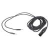 4-Pin Symmetrisches Kabel für Hifiman Arya Sundara Ananda HE400SE Kopfhörer 4-Pin auf Doppeltes 3,5mm Headset-Kabel Ersatz