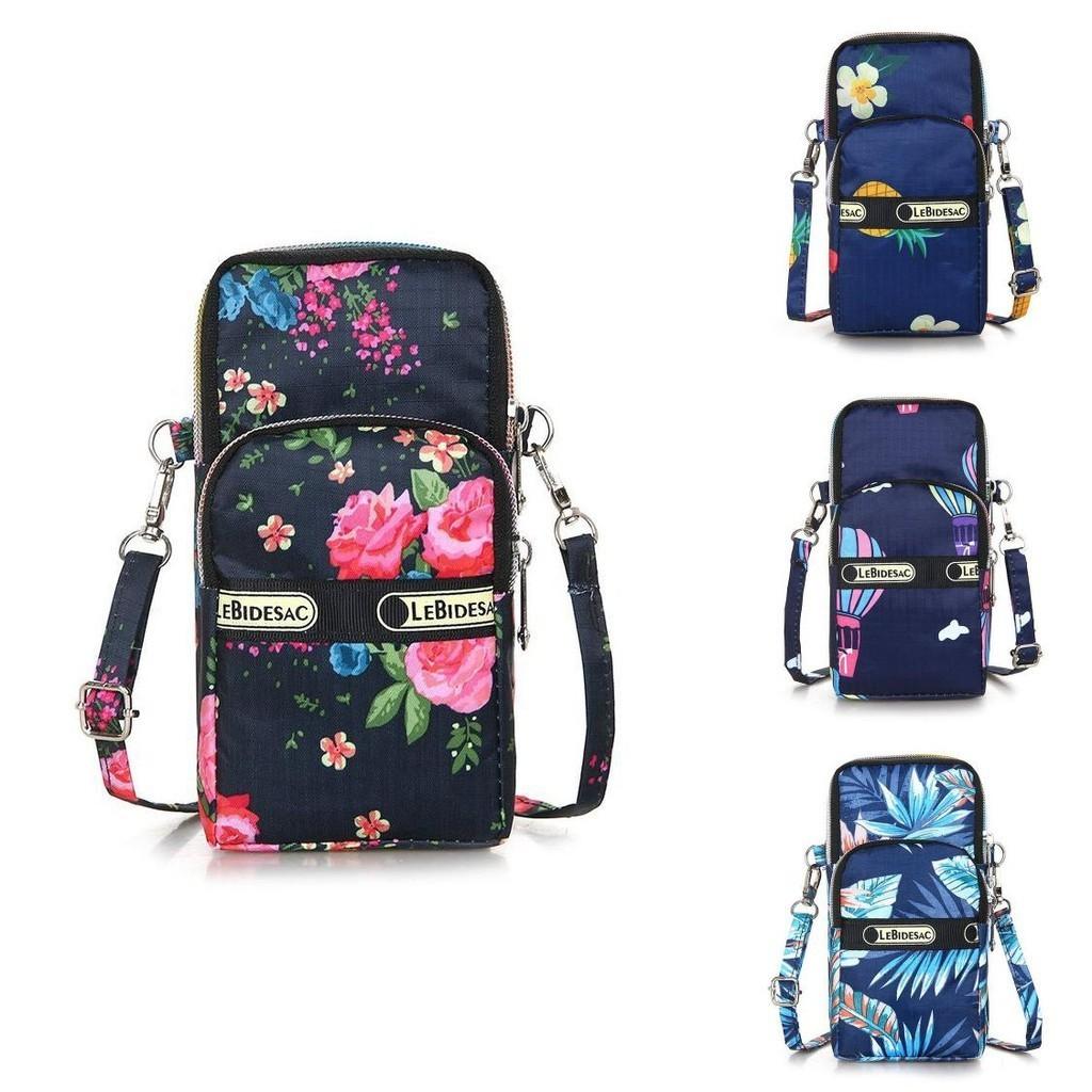 Elegant Retro Nylon Phone Pouch For Women With Eye-catching Designs And Colors