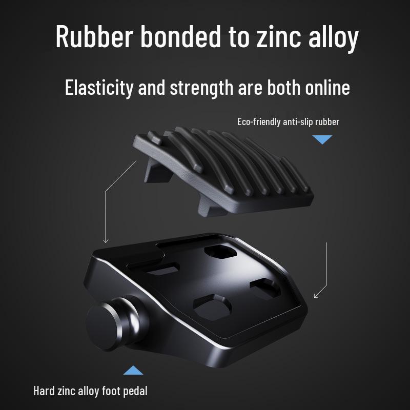 QJMOTOR Flash 300 Anti-slip Rubber Rear Brake Foot Pedal Extender