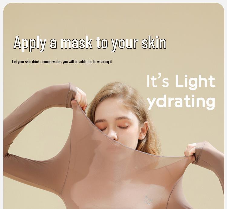 Damen Nahtloses Hyaluronsäure Basis-Layer - Antistatisches Warmes Unterwäsche-Set für Herbst 2025