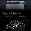   K1C 3D Print  600mmCelsiuss High Speed   3D Print s with Al Cam a Obs vant All-Metal Hot End Kit   Direct   Extrud  Auto Leveling