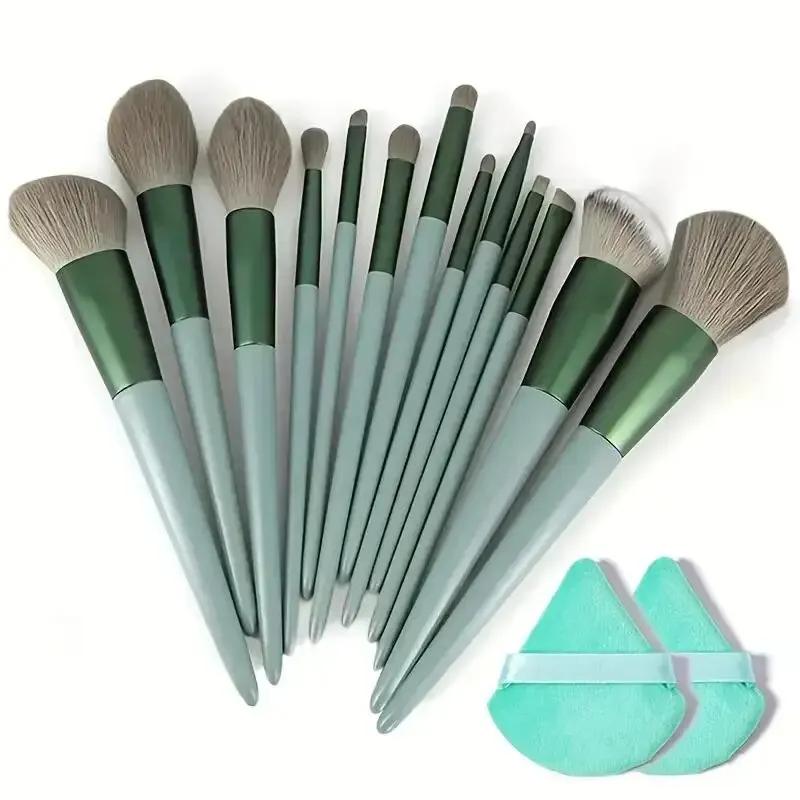 Sada štětců na make-up Měkké Nadýchané Profesionální Kosmetické Štětce na Podkladový krém Pudr Oční stíny Kabuki Blendovací Štětec na Make-up Kosmetický Nástroj Make-up