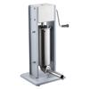 Manual Sausage Stuffer, 11 LBS / 5 L Vertical Meat Stuffer, Heavy Duty Sausage Casing Meat Stuffing Machine, Dual-Speed Stainless Steel Filler with 5