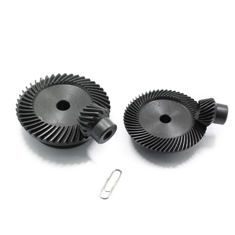 Spiral Bevel Gears, 1 & 2 Module, 45 Steel, Standard Inner Hole