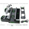 PS4 Stand Cooling Fan Station for Playstation 4/Slim/Pro with Dual Controller EXT Port Charger Dock Station and 10 Game Slots