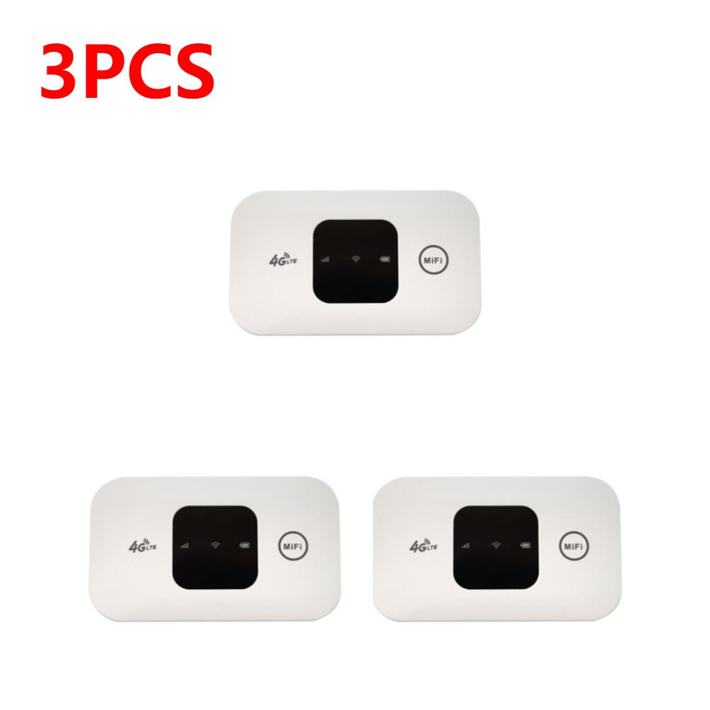 1-5pcs 4G Lte Router Wireless Wifi 2100mAh Mobile Hotspot with SIM Card Slot Hotspot Pocket WIFI 150mbps Home Office Travel