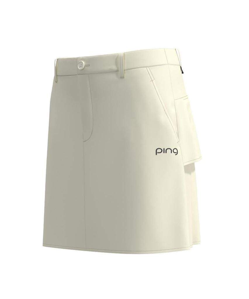Ping Apparel Tiered Skirt Infrared Golf L Women's (Stretch & Heating) / / 622-4234906 030_White