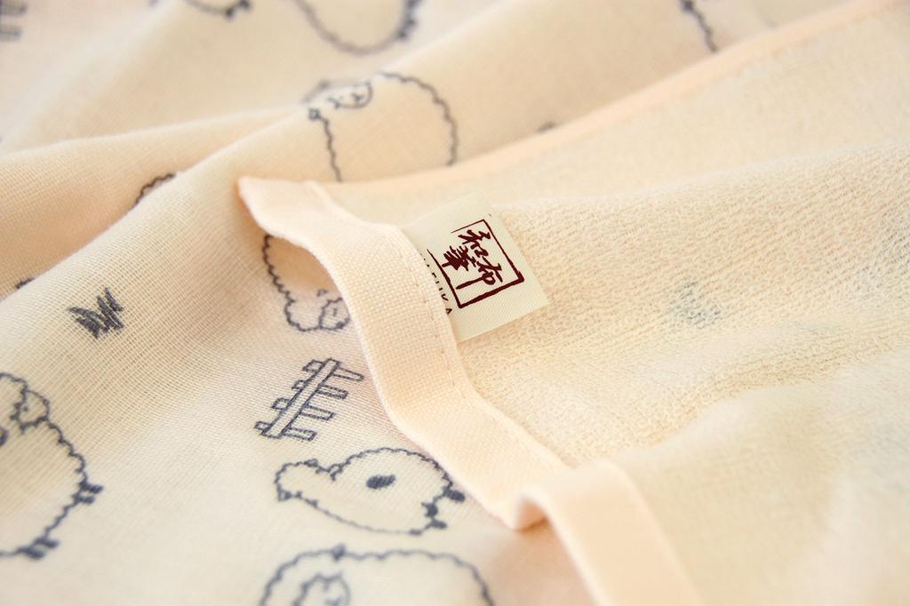 Präriehund Zootto Tiermuster Hausgaze Langes Gesichtshandtuch (Igel)