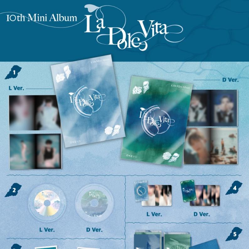 (Main ver.) ONEUS [La Dolce Vita]10th Mini Album
