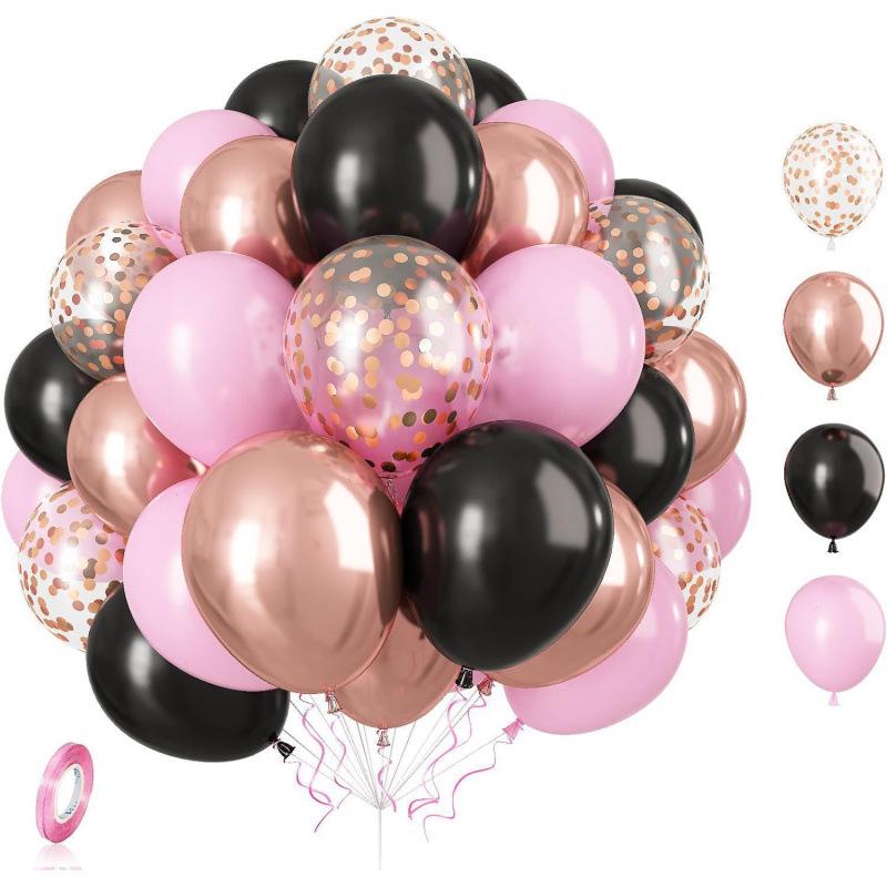 Metal Sequin Balloon Set - 30 Colorful Holiday Party Decorations