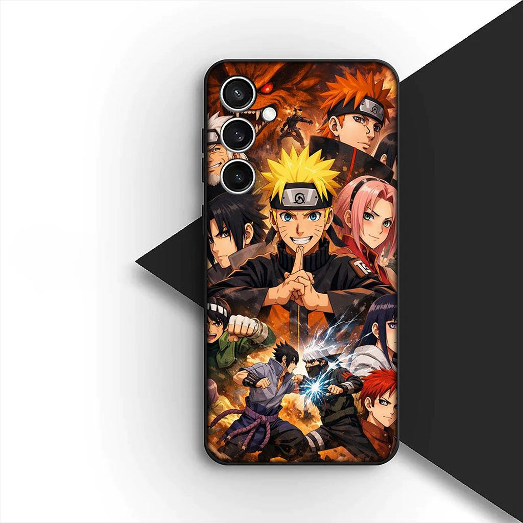 Comics Narutos Uchiha Sasuke Phone Cover for Samsung Galaxy S23 S22 S21 S20 FE Ultra Plus + S23FE A50 A51 A12 Protective Case
