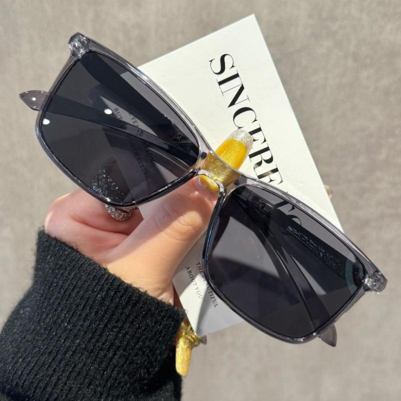

2026 New Fashion Square Frame Sunglasses Unisex Outdoor Sports Fishing UV-Protective Sun Glasses Classic Driving Shades