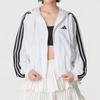 Women's Spring/Autumn Hooded Woven Mesh-Lined Jacket