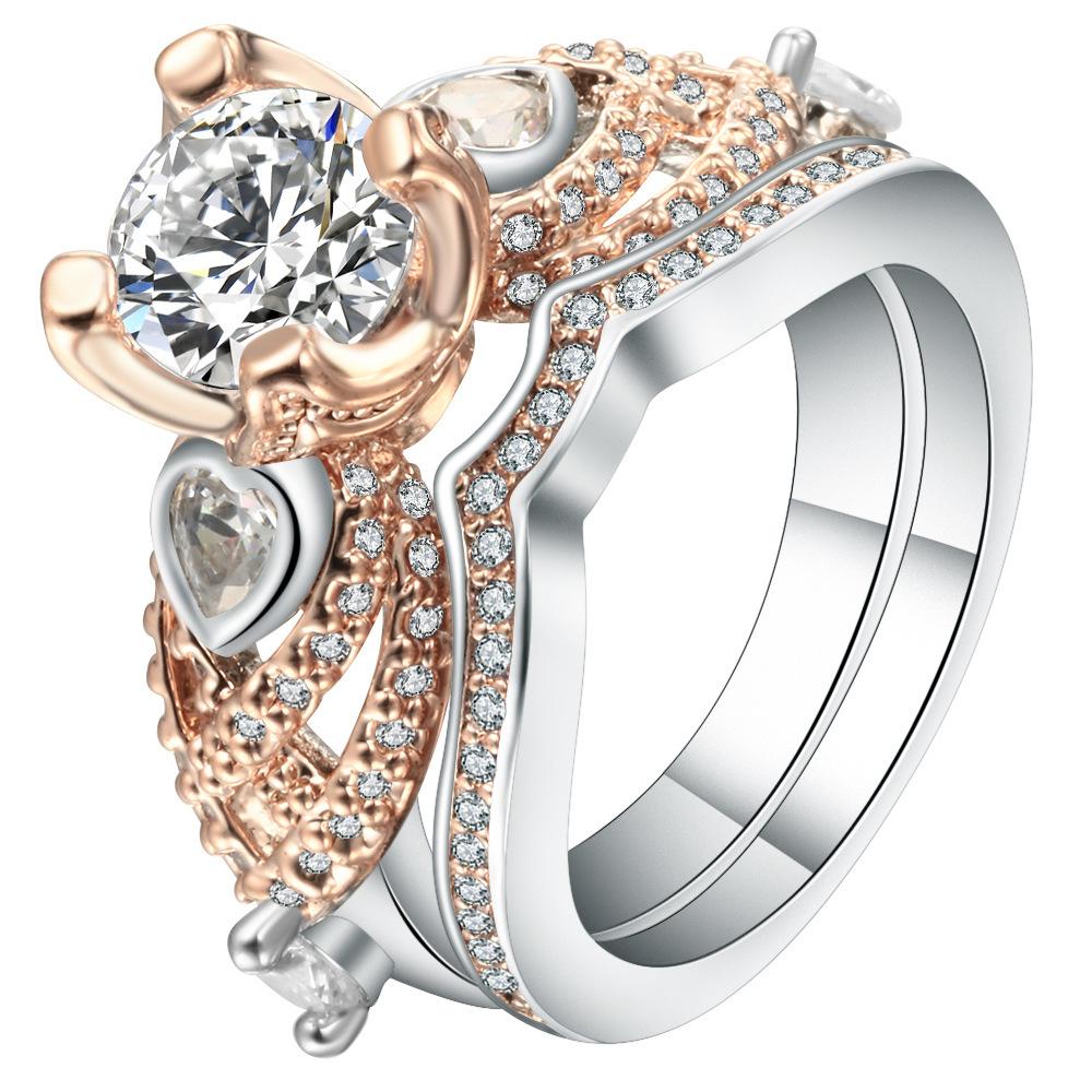 Elegant Zirconia Ring for Men and Women