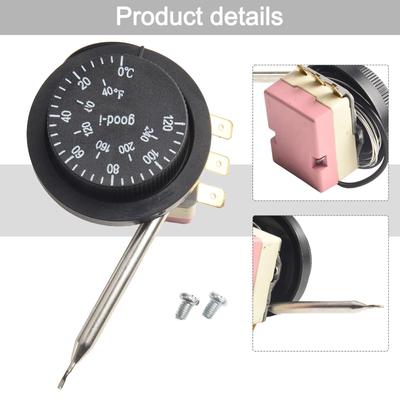 1x Schalter 5mm Durchmesser Steuersonde Thermostatregler