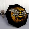 1pc Bee Honeycomb Automatic Open/Close Umbrella, Portable Folding Umbrella for Travel, Themed Events,