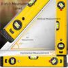 Aluminum Zinc Zinc Alloy Bubble Level Shockproof Leveling Tool Portable Level Ruler  Professional Use
