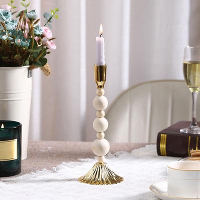 Tall Pillar Candle Holder Candlestick for Wedding Housewarming Dinner Single Head