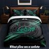 Set Biancheria da Letto Design Fendt 1 Copripiumino + 2 Federe Morbido Traspirante Biancheria da Letto per la Casa