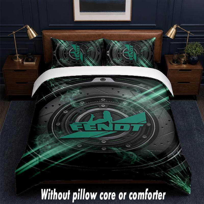 Set Biancheria da Letto Design Fendt 1 Copripiumino + 2 Federe Morbido Traspirante Biancheria da Letto per la Casa