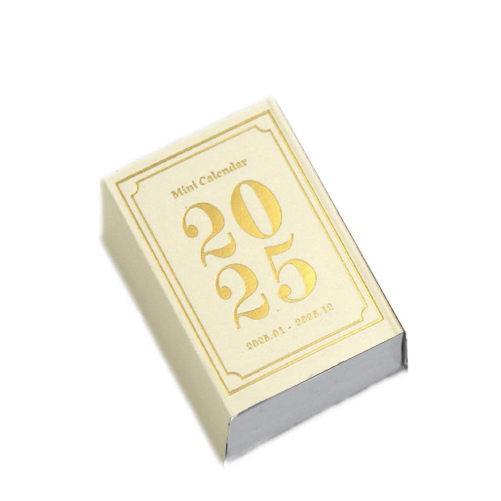 

367Sheets Thick Paper 2025 Calendar Book Tearable 12 Monthly Pocket Calendar Home белый