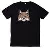 T-Shirt Luchs Motiv BaumwolleWird in neuem Fenster oder Tab geöffnet