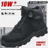 Steel Toe Men's Work Boots: Anti-Smash, Anti-Puncture, Lightweight, Comfortable, Safety High-Top
