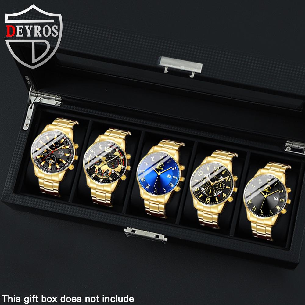 6-Piece Set Men S Watch Fashion Business Men S Watch