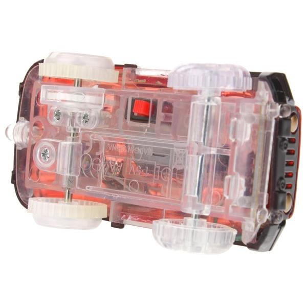 Car Auto Vehicle Additional Car for the Magic Track Lights Up and Drives - Red