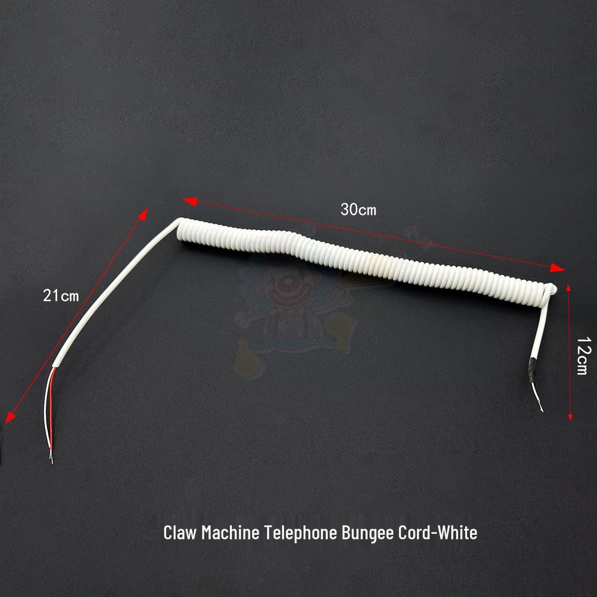 

Elastic Coiled Cord for Claw Machines and Gantry Ropes