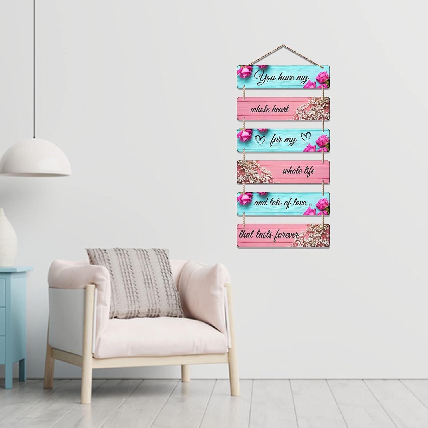 

Blessed Home Round Wall Hanger for Home| Hanging Graffiti | Quotes | Home Decor | Gifts | Craft For Everyone Onesize