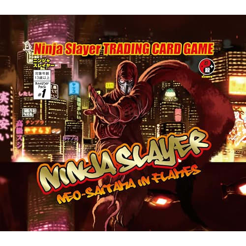 TCG Ninja Slayer Trading Card Game Booster Pack #1 8-card pack