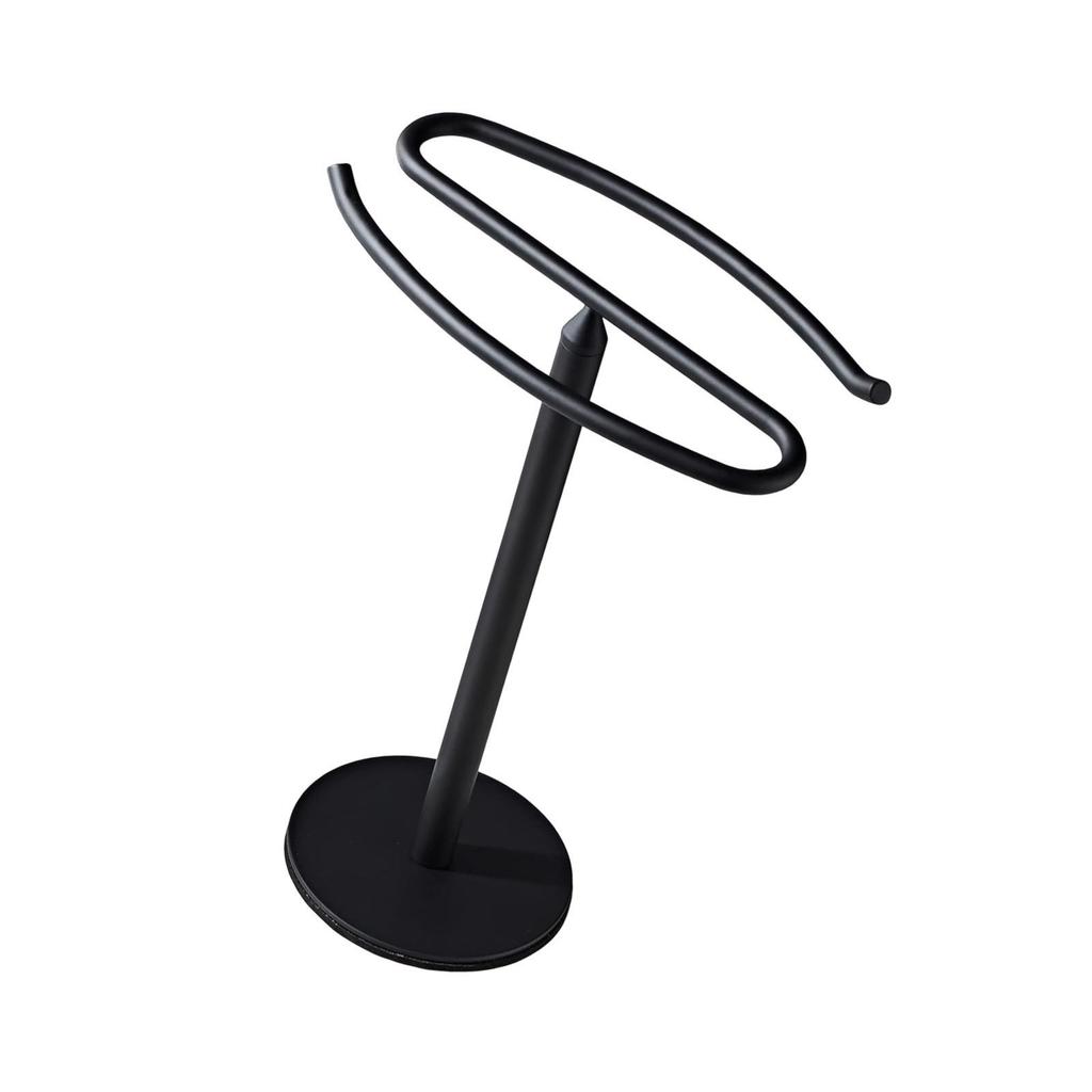 Hand Towel Holder Bathroom Organizer T Shape Towel Rack Countertop Towel Stand for Kitchen Bathroom Countertop Hotel