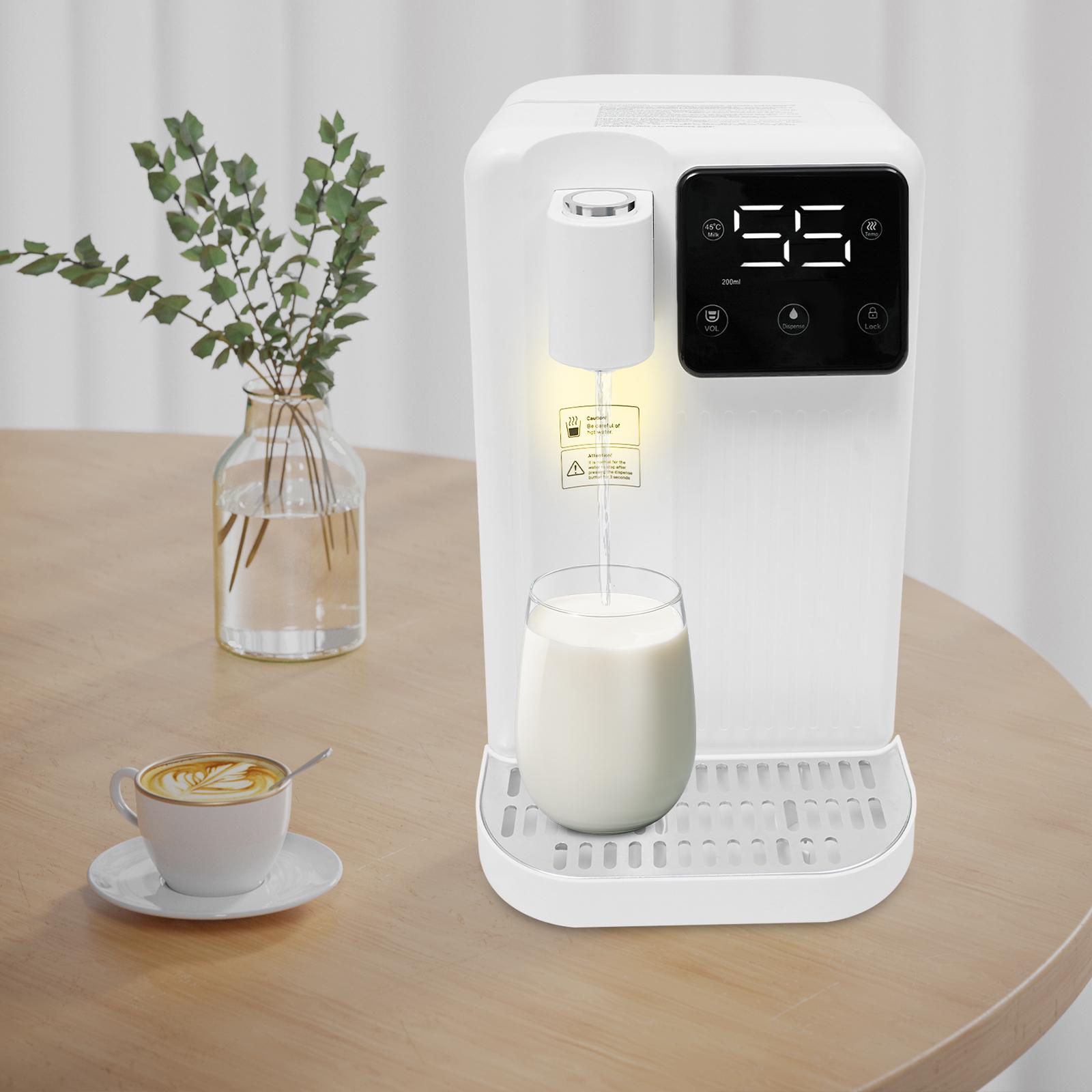 

Instant ABS Hot Water Dispenser,White Rectangular Desktop Instant Hot Water Dispenser 19*24*29.5cm for Home,Office US білий