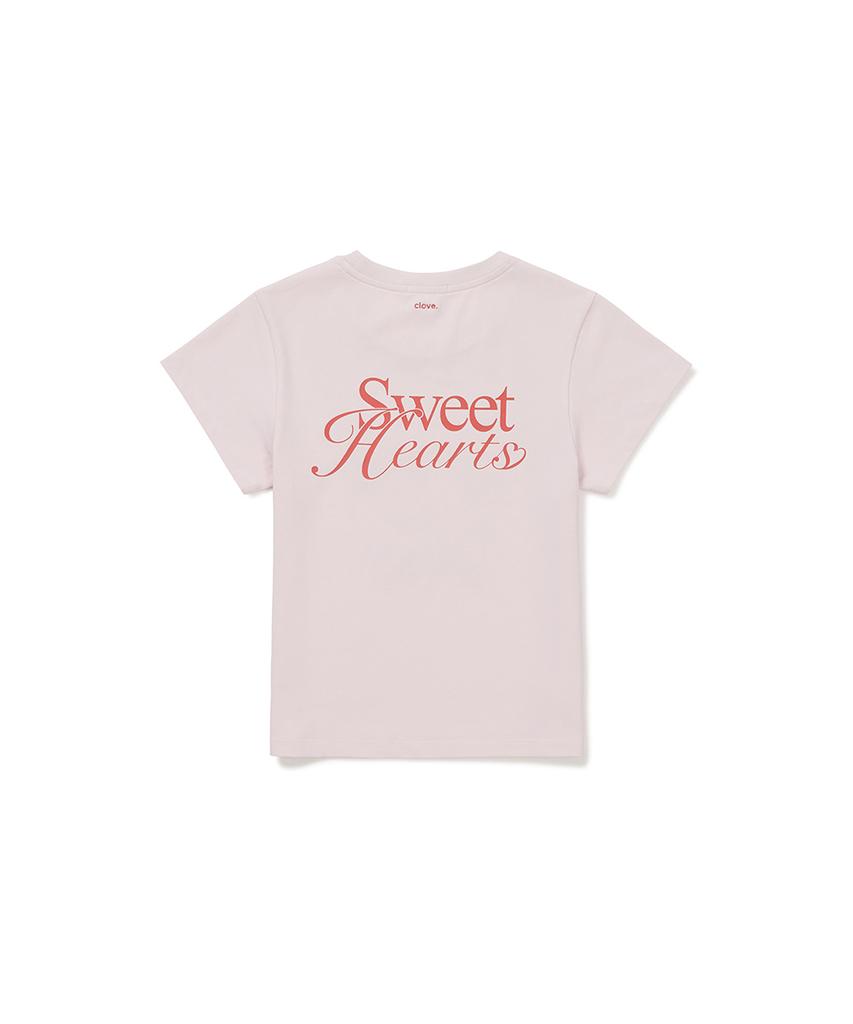 CLOVE [26Sm Clove] Minnie_Crop T-Shirt (Pink)