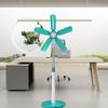 Quiet Mini Five-Blade Floor Fan for Home, Dorm, and Office