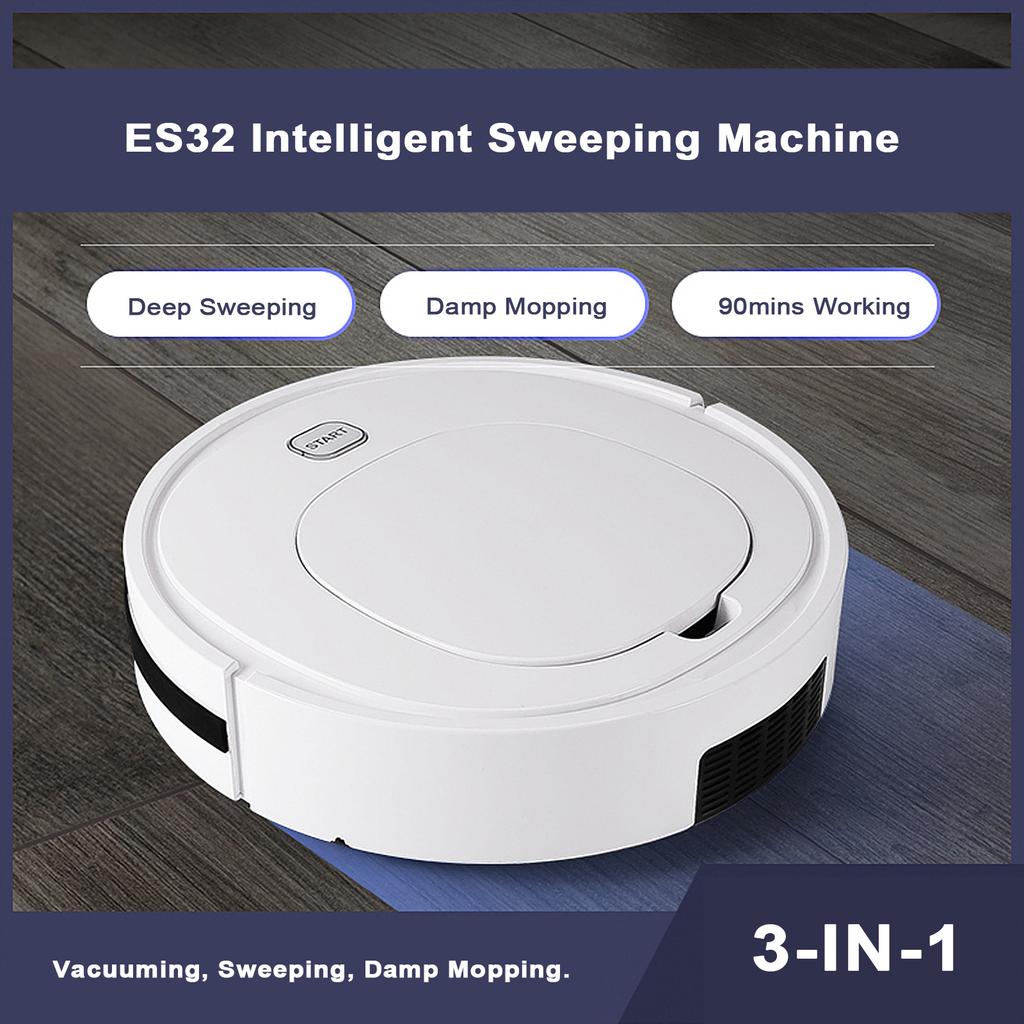 Intelligent Sweeping Machine Vacuum Cleaner Sweeper Robot with Mop Cloth Cleaning Appliances Home Dust Collector Built