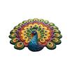 24‘ X 24’Interesting Peacock Floor Mat Floor Mats Porch Entrance Door Floor Mats