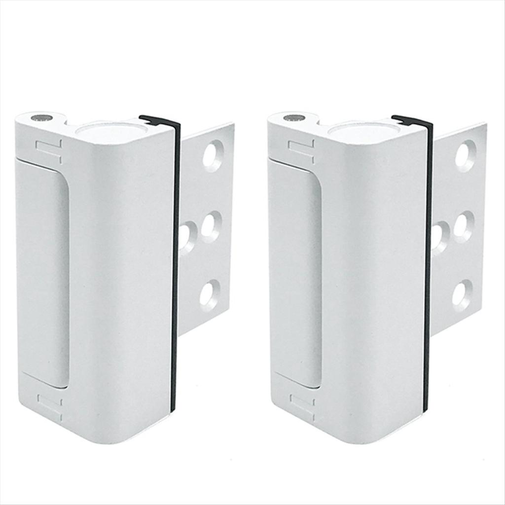 A89X Home Security Door Lock Home Reinforcement Door Lock Device Lock Childproof Door Reinforcement Lock White